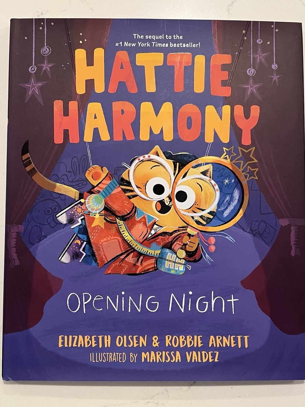 Hattie Harmony Opening Night SIGNED Elizabeth Olsen Robbie Arnett AUTOGRAPHED #2